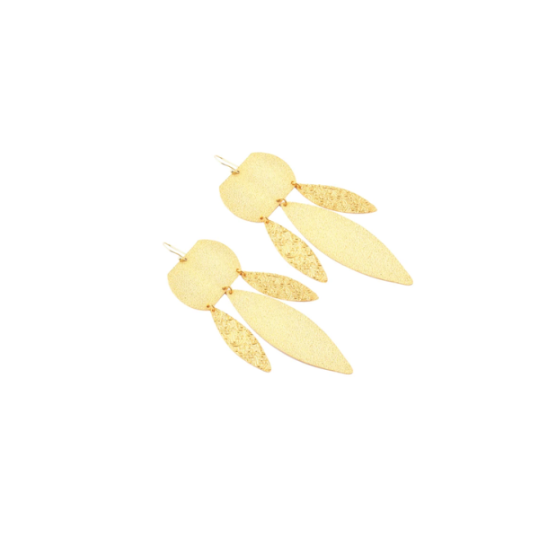 Fashion Brass Earrings Design Clip on Earrings Hoop Star Drop Unique Earrings for Girls Women Gift Use