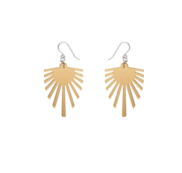 Fashion Brass Earrings Design Clip on Earrings Hoop Star Drop Unique Earrings for Girls Women Gift Use
