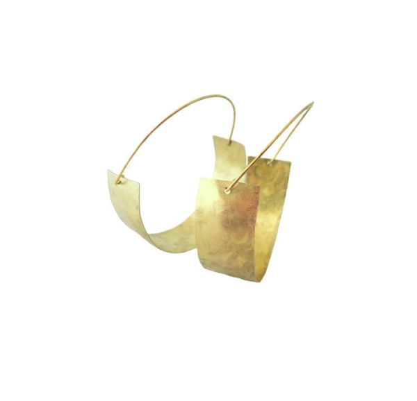 Fashion Brass Earrings Design Clip on Earrings Hoop Star Drop Unique Earrings for Girls Women Gift Use