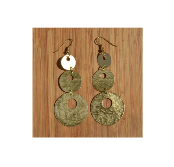Fashion Brass Earrings Design Clip on Earrings Hoop Star Drop Unique Earrings for Girls Women Gift Use