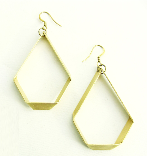New Design Brass Party Ware Earring Shape Drops Earring Latest Fashion Earrings for Wedding & Parties Gift Use
