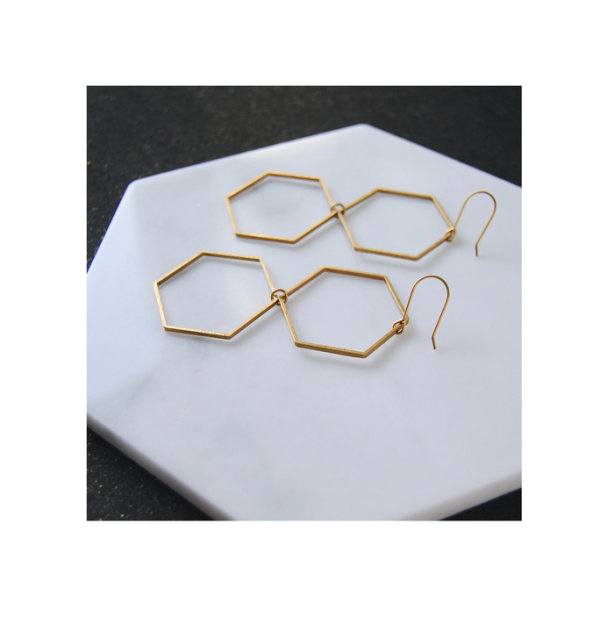 New Design Brass Party Ware Earring Shape Drops Earring Latest Fashion Earrings for Wedding & Parties Gift Use