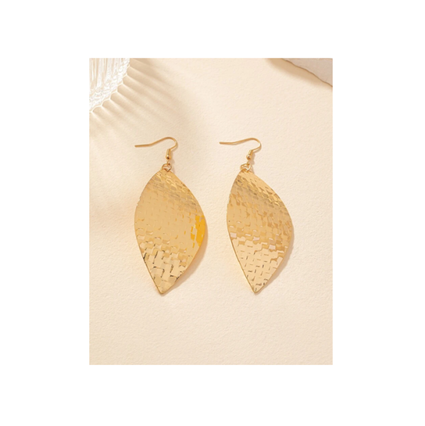 Brass Hoop Earrings for Women Jewelry for Leaf Design Piece for Customized Size Cheap Price