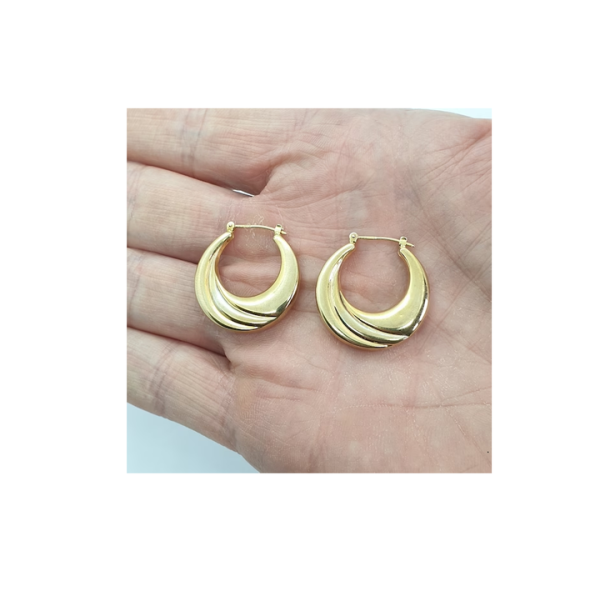 Brass Earrings Jewelry Models Designs for Woman Nice Gold Plated Earrings for Girls Swan Pearl for at Best Party Ware Items