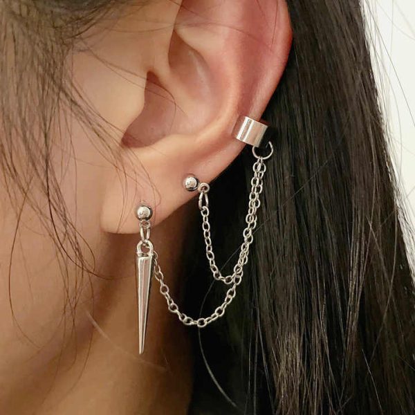 Go Party 11Styles Ear Clip Jewelry Set Fashion Geometric Leaf Star Earrings Non Piercing Cartilage Ear Cuffs Earrings