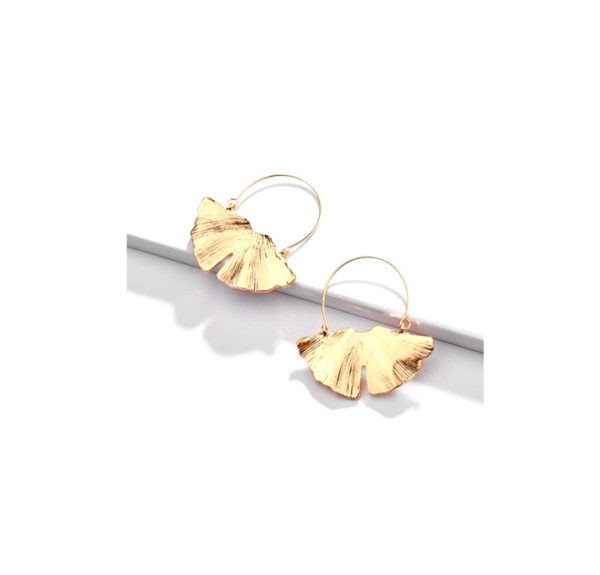 Brass Earrings Manufacturer Direct Sale Bulk Color Hoop Earring Gold New Trendy for Women Brass Round