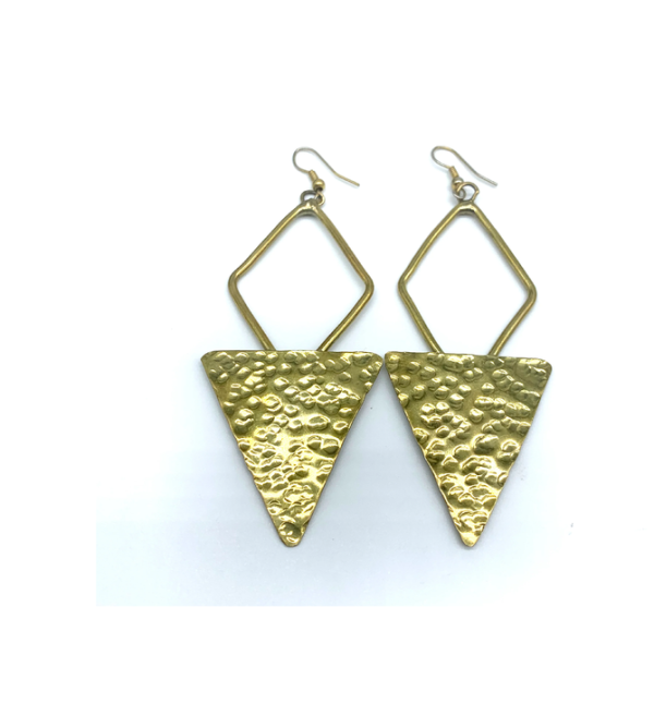 Fashion Brass Design Western Women Bohemian Earrings for Woman Pictures of Small Rose Gold Gift White Party Ware Use