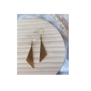 Vintage Brass Cuff Earrings for Women Customizable Sizes Elegant Classic Design