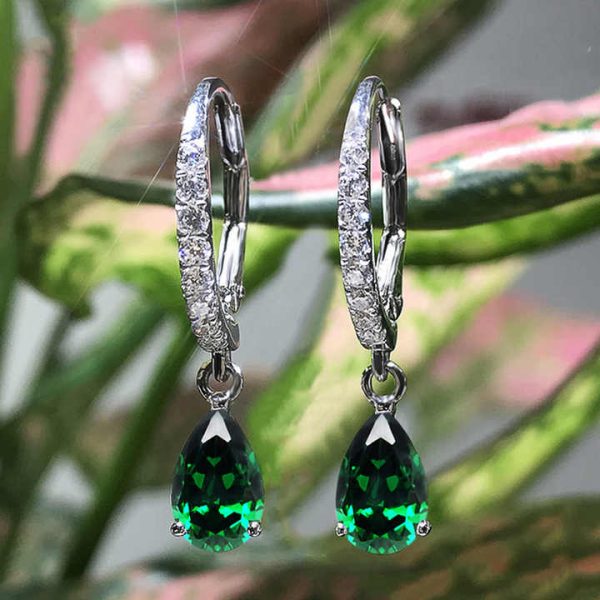 Delicate Waterdrop CZ Drop Earrings Women Crystal Versatile Nice Gift Love Fashion Jewelry Party Teardrop Earrings Pendientes