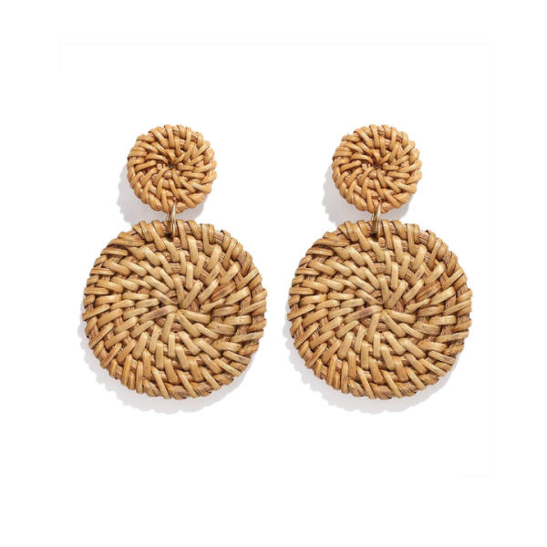 Fast Delivery Rattan Women Earrings Drop Earrings Diversified Fashion Style