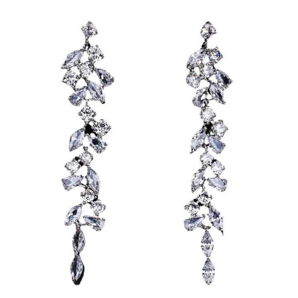 Fashion Diamond Luxury Jewelry Drop Earrings for Women Wholesale N230728