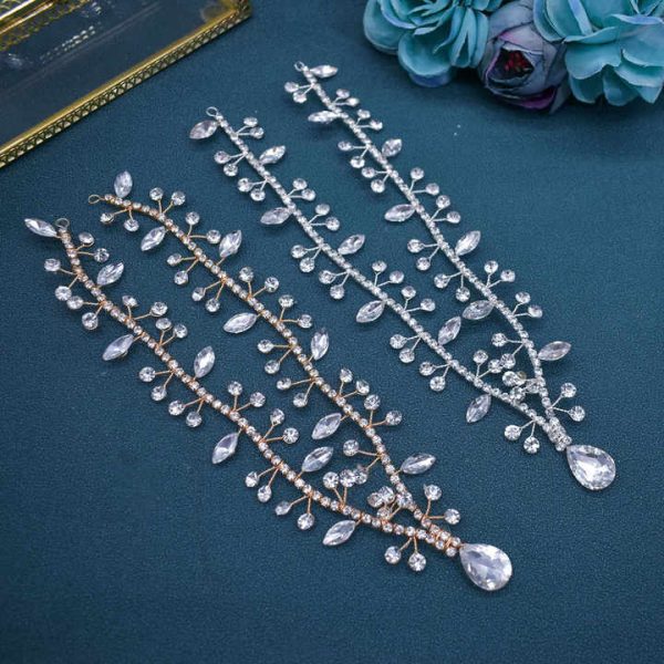Hot Sale Wedding Bridal Frontlet Headband Fashion Rhinestone Crystal Forehead Jewelry