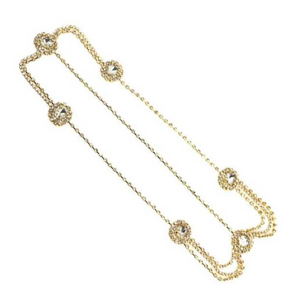 N-33 Women Simple Hair Chain Accessories Rhinestone Crystal Diamond Ethnic Tassel Forehead Jewelry