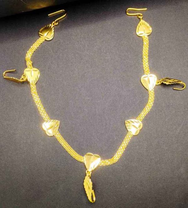 Fashion Forehead Jewelry Headwear Wedding Headband Women Headdresses Gift Bridal Headpiece Heart Hook Head Chain for Women Men
