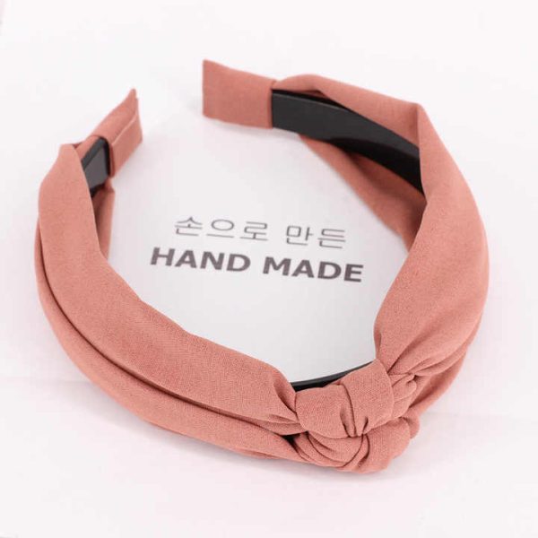 High Quality Women Hair Accessories Fashion Headband Knot New Design Forehead Hair Band for Women