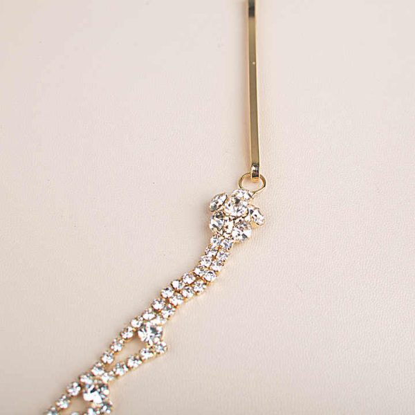 Hot Sale Wedding Bridal Frontlet Headband Fashion Rhinestone Crystal Forehead Jewelry
