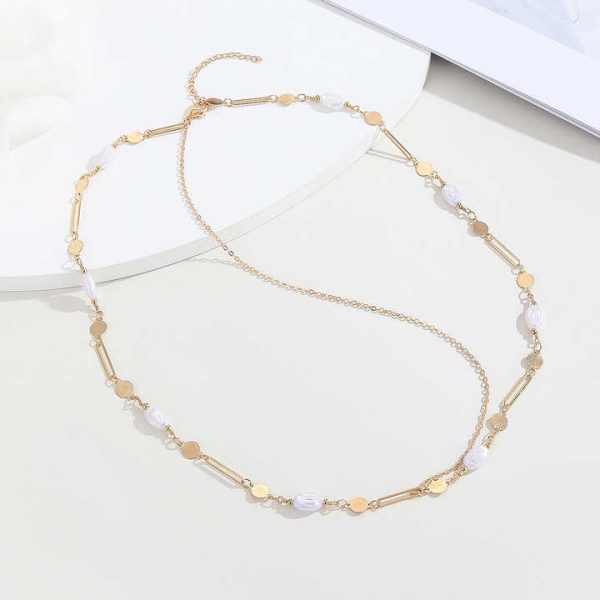 Minimalist Metal Transparent Stone Head Chain Hair Chains Forehead Women's Jewelry Birthday Gift