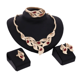 New Products 2025 Ring Bracelet Necklace Earrings Fashion Jewelry Jewelry Sets for Women