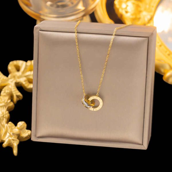 Waterproof 18k Gold Plated Diamond Roman Numeral Bracelet Necklace Earrings Stainless Steel Fine Fashion Jewelry Sets Women