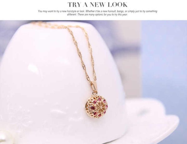 Fashion Russian Jewelry 18k Gold Plated Jewelry Set