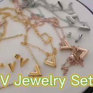 Stainless Steel Crystal Rhinestone Necklace and Earring Set for Women - Trendy Butterfly Design Rose Gold Plated Jewelry Set for Wedding Engagement Party