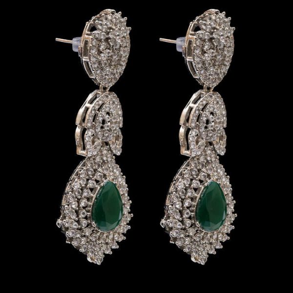 Luxury New Fashion 3Pcs Set Silver Color Women Jewelry Set Necklace Earrings Plated Jewelry Sets