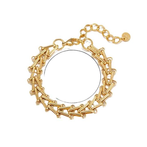 YW Fashionable Bracelet Wholesale New Style Chain Stainless Steel Bracelets for Women