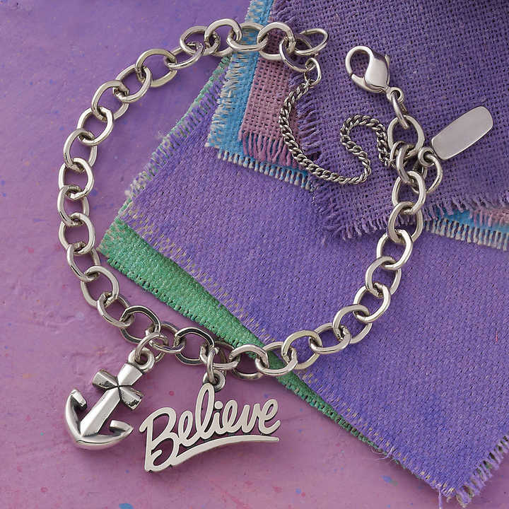 Wholesale Bulk Link O Shape Geometric Chain Bracelet Chain Gold Plated Silver Fashion Punk Link Chain Bracelet for Women