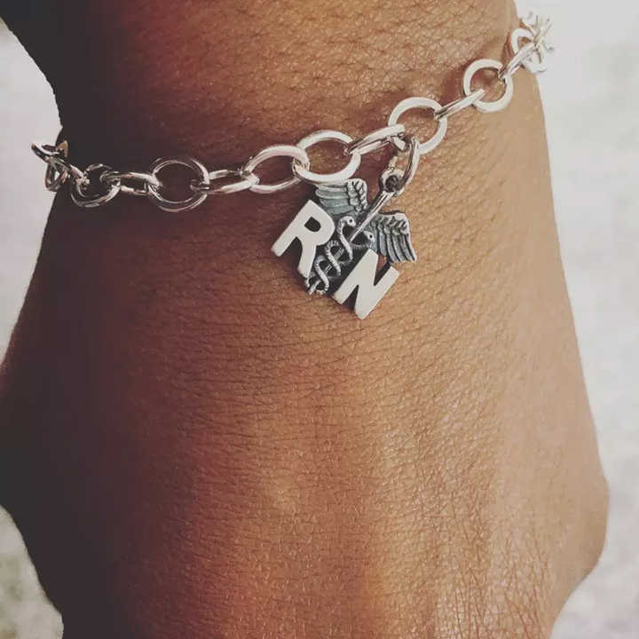 Wholesale Bulk Link O Shape Geometric Chain Bracelet Chain Gold Plated Silver Fashion Punk Link Chain Bracelet for Women