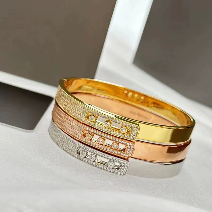 2025 European and American Fashion Trend Gold Plated Bracelet Banquet Party Must Choose Jewelry Manufacturer Wholesale