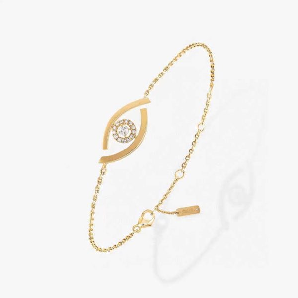 Imported Messica Versatile Mind Eyes Lady Luck & Devil's Eye Design Fashion Chain and Link Bracelets for Women