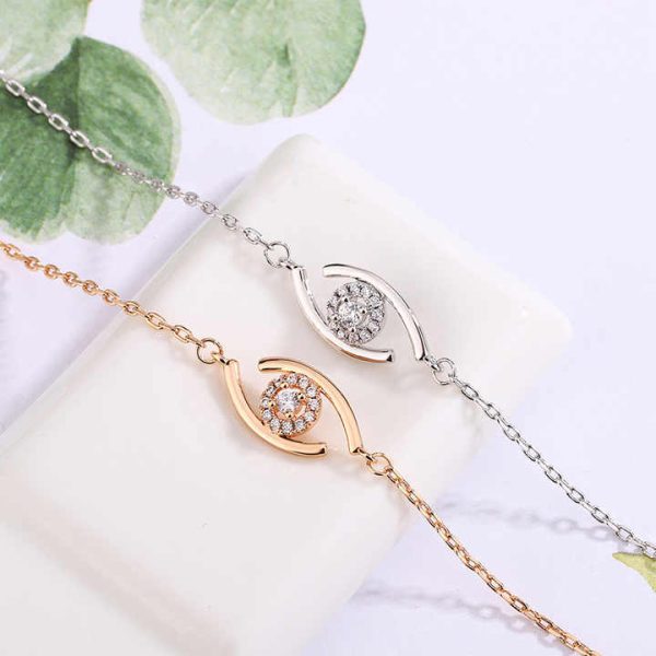 Imported Messica Versatile Mind Eyes Lady Luck & Devil's Eye Design Fashion Chain and Link Bracelets for Women