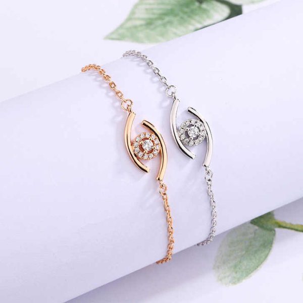 Imported Messica Versatile Mind Eyes Lady Luck & Devil's Eye Design Fashion Chain and Link Bracelets for Women