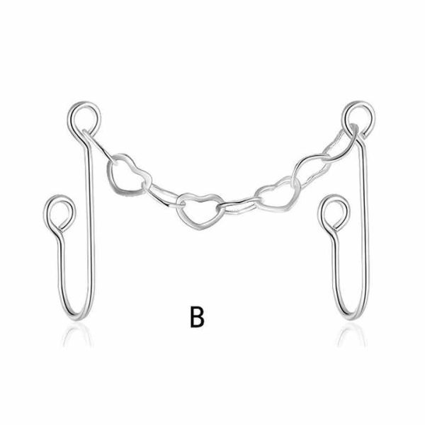 Wholesale Fancy Stainless Steel Body Piercing Jewelry Chain Nose Ring Stud Clip for Women for Wedding Orthodox Children