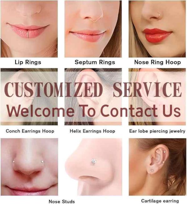 FY Fashion Jewelry Minimalist Fake Nose Rings Flower Star Geometric Eye No-piercing Nose Ring Clip Cuff for Men Women