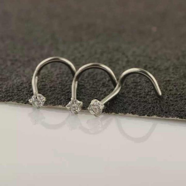 316L Stainless Steel Fashionable Nose Ring Party Piercing Jewelry for Ladies and Men