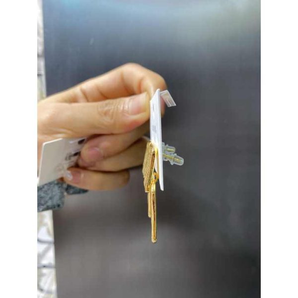 Silver Needle Cold Style Square Striped Metal Earrings 2024 New Trendy Earrings European and American High End Commuter Earrings