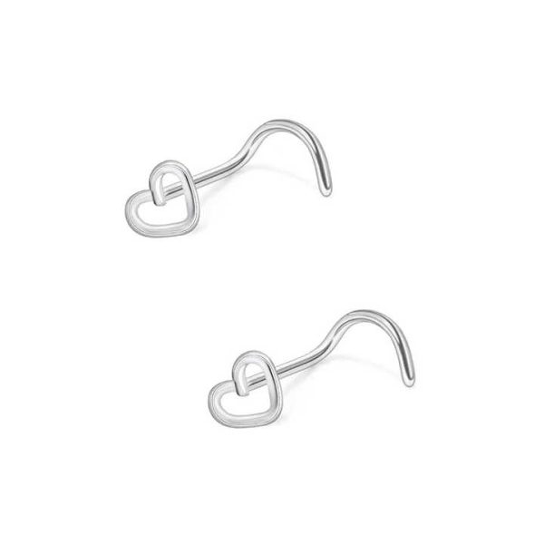 Nose Piercing Jewelry Crystal Nose Bone Ring 20G Body Piercing Jewelry Stainless Steel Jewelry for Women Men
