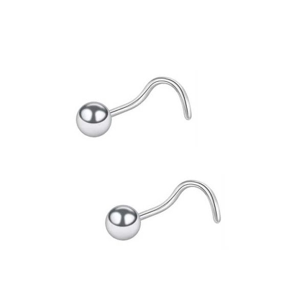 Nose Piercing Jewelry Crystal Nose Bone Ring 20G Body Piercing Jewelry Stainless Steel Jewelry for Women Men