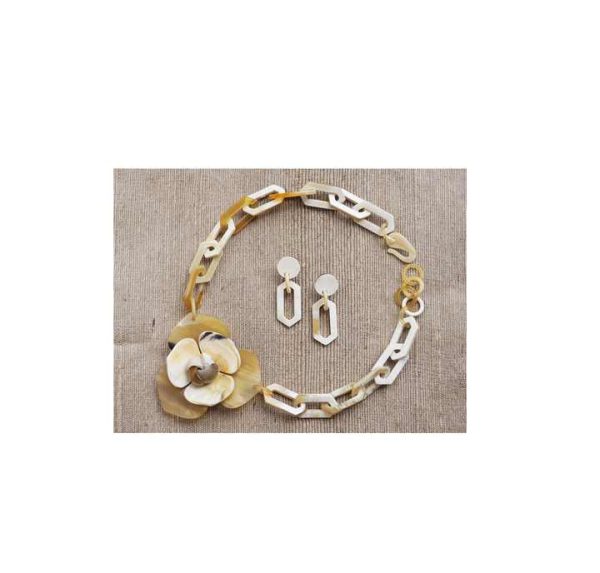 Wholesale Handmade Buffalo Horn and Woman Buffalo Horn Necklace for Customized Sample for Best Selling