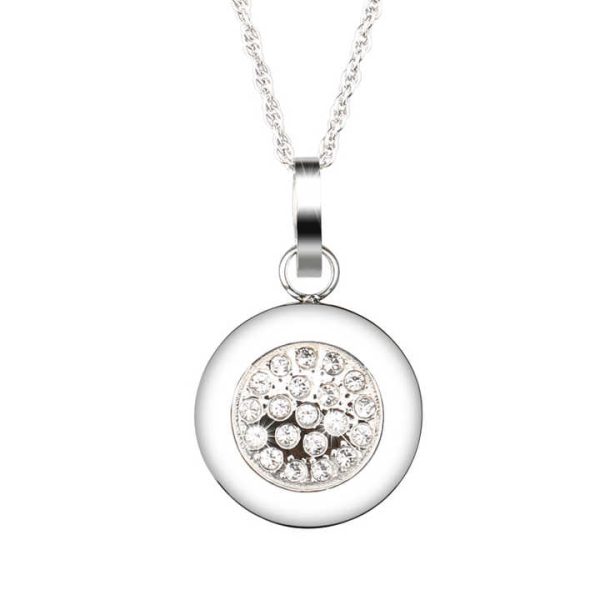 D029 Power Ion Balance Crystal Fashion Power Hologram Tourmaline Germaium Necklace