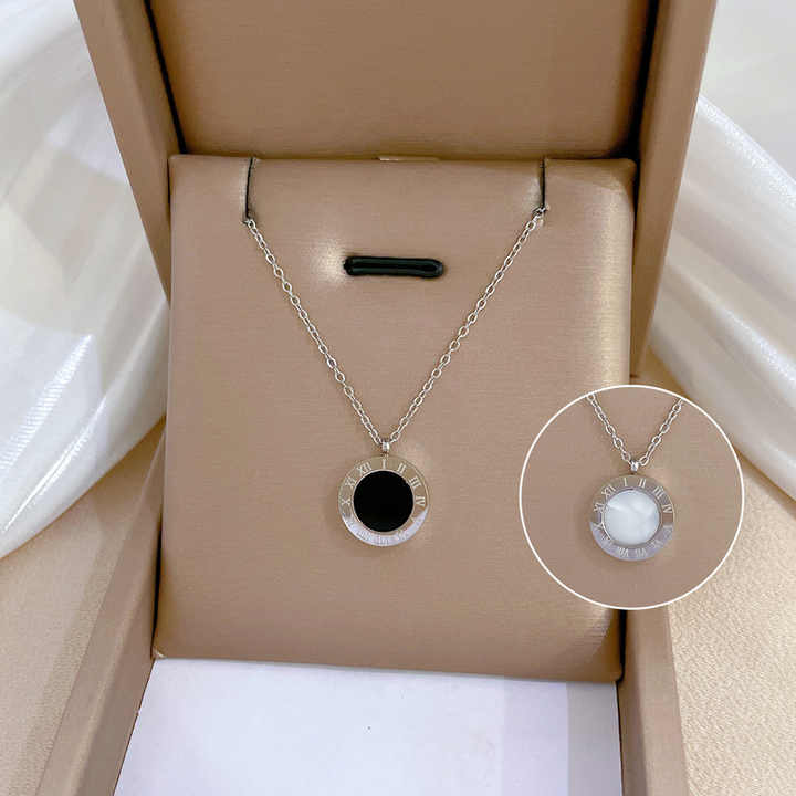 Fashion Stainless Steel 18 k Gold Necklace for Women Wholesale N2301061