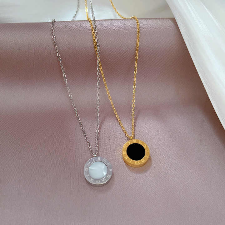 Fashion Stainless Steel 18 k Gold Necklace for Women Wholesale N2301061