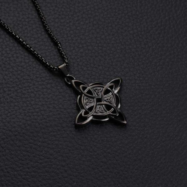 Hip Hop Style Retro Pendant, Hip Hop Trend All Titanium Steel Necklace Male Hand Jewelry