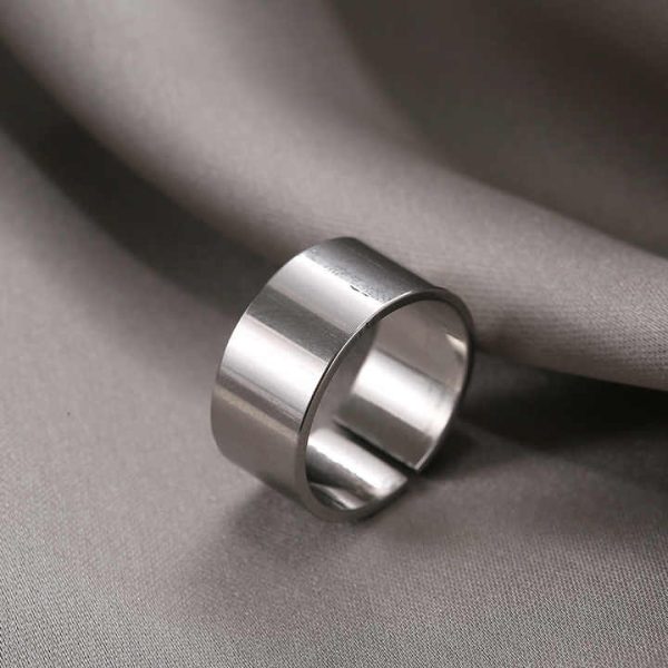 ywly Fashion Hot Selling Ring Fastness Design Style Woman and Men's Ring Simple Personality Adjustable Ring