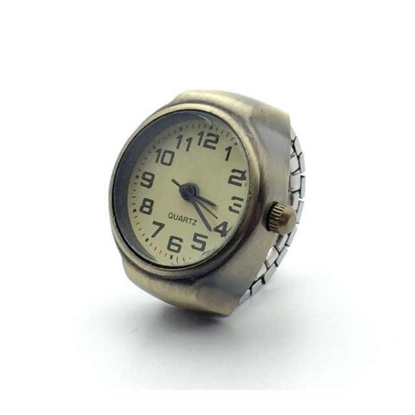 Luxury Brand Free Size Rings Quartz Watches Men Women Couple Ring Watch Ladies Fashion Clock Relojes