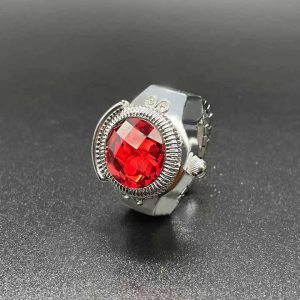 Vintage Mini Ring Watch Clock Finger Elastic Strap Glass Quartz Ring Watch