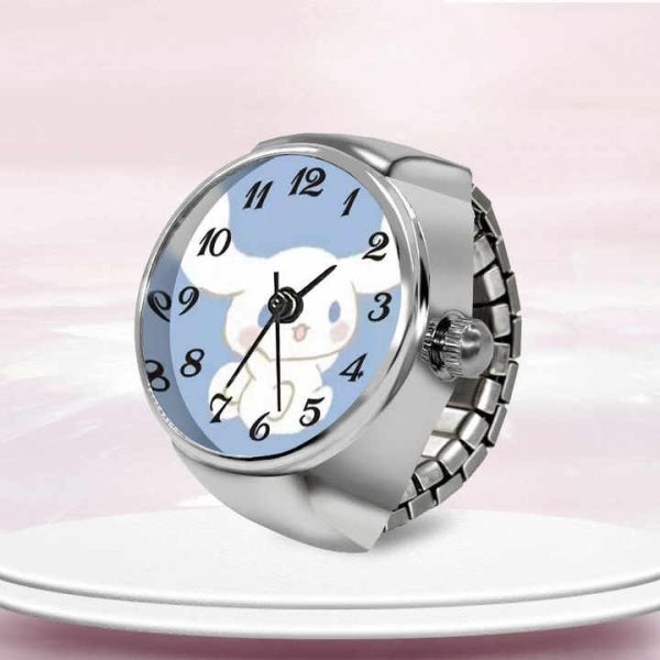 Wholesale Luxury Free Size Rings Quartz Watches Women Men Couple Ring Watch Ladies Fashion Clock Relojes