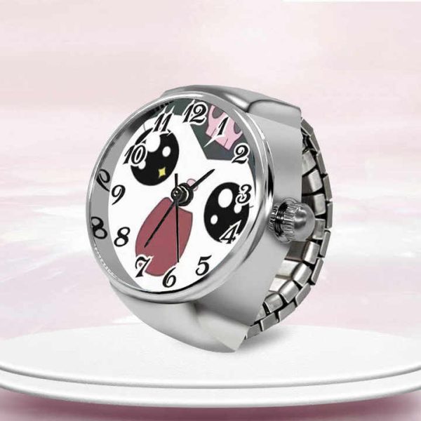 Wholesale Luxury Free Size Rings Quartz Watches Women Men Couple Ring Watch Ladies Fashion Clock Relojes