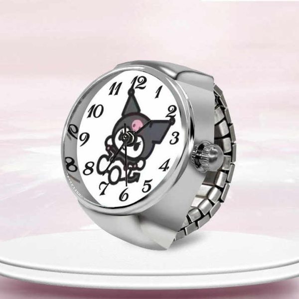 Wholesale Luxury Free Size Rings Quartz Watches Women Men Couple Ring Watch Ladies Fashion Clock Relojes